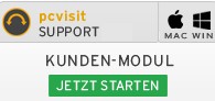 PCVisit-Kundenmodul für die Fernwartung